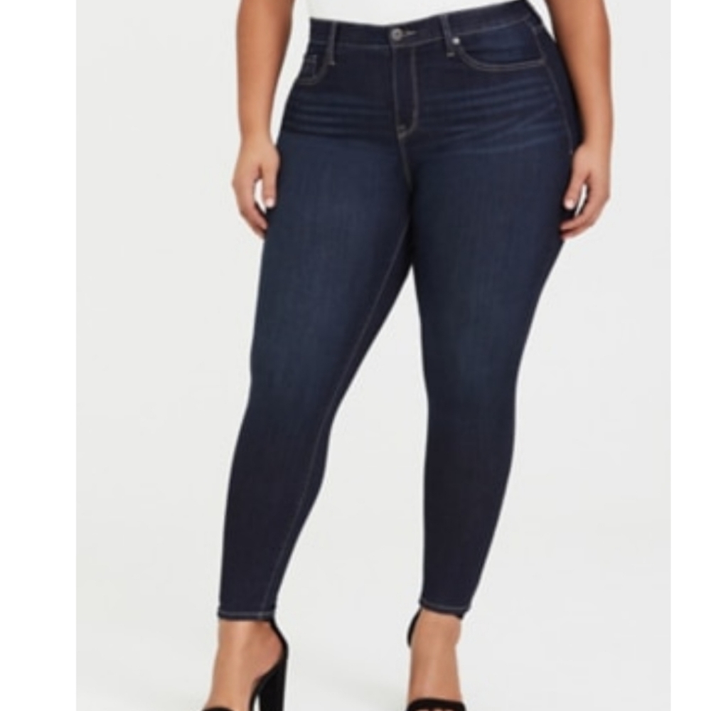 Torrid plus size skinny jeans